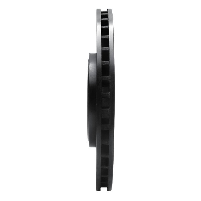 Chrysler 200 Brake Rotor (1) - Front Right - R1 Concepts - Drilled & Slotted - Black - `08-`14